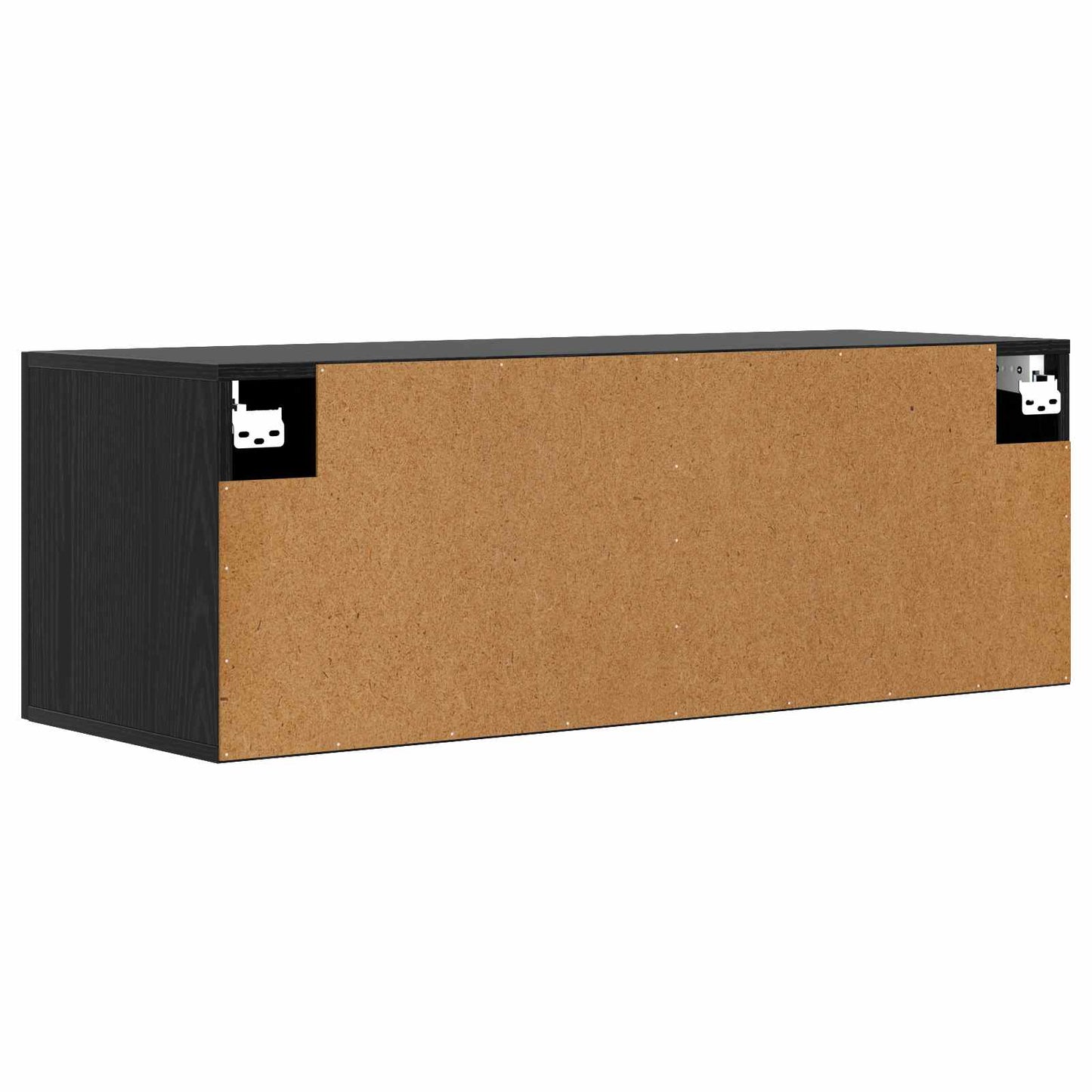 vidaXL Ντουλάπα Τοίχου Μαύρη δρυς 100 x 36,5 x 35 cm