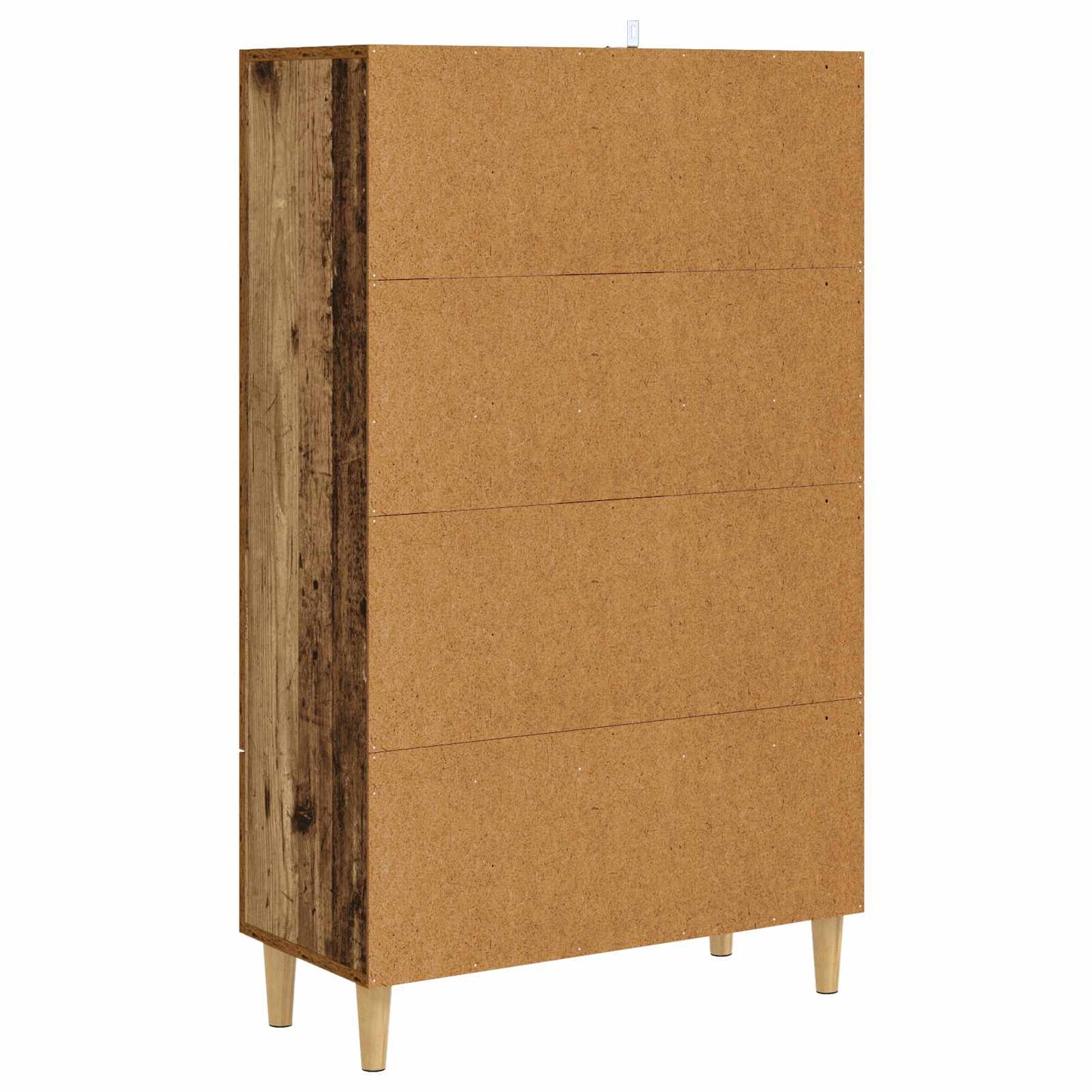vidaXL Highboard Παλαιωμένο ξύλο 70 x 31 x 115 εκ Επεξεργασμένο Ξύλο