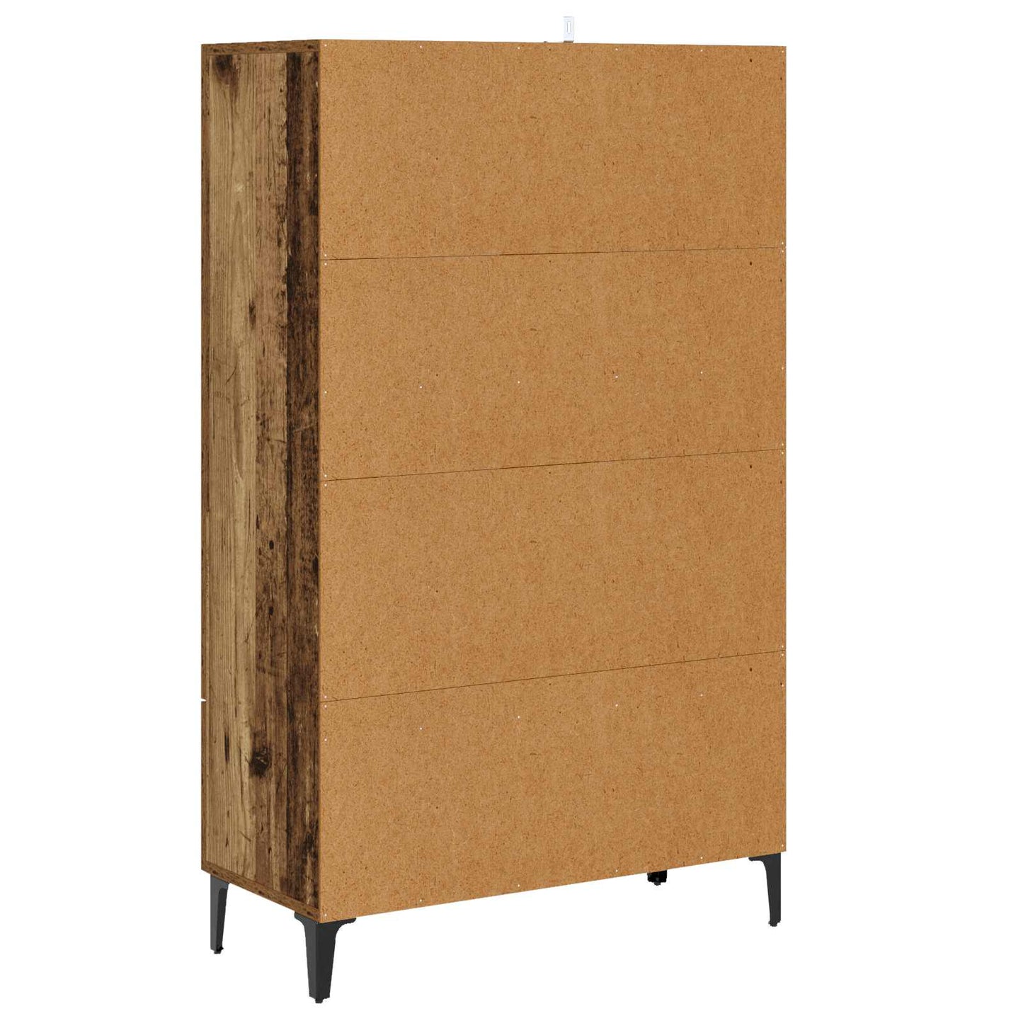 vidaXL Highboard Παλαιωμένο ξύλο 70 x 31 x 115 εκ Επεξεργασμένο Ξύλο