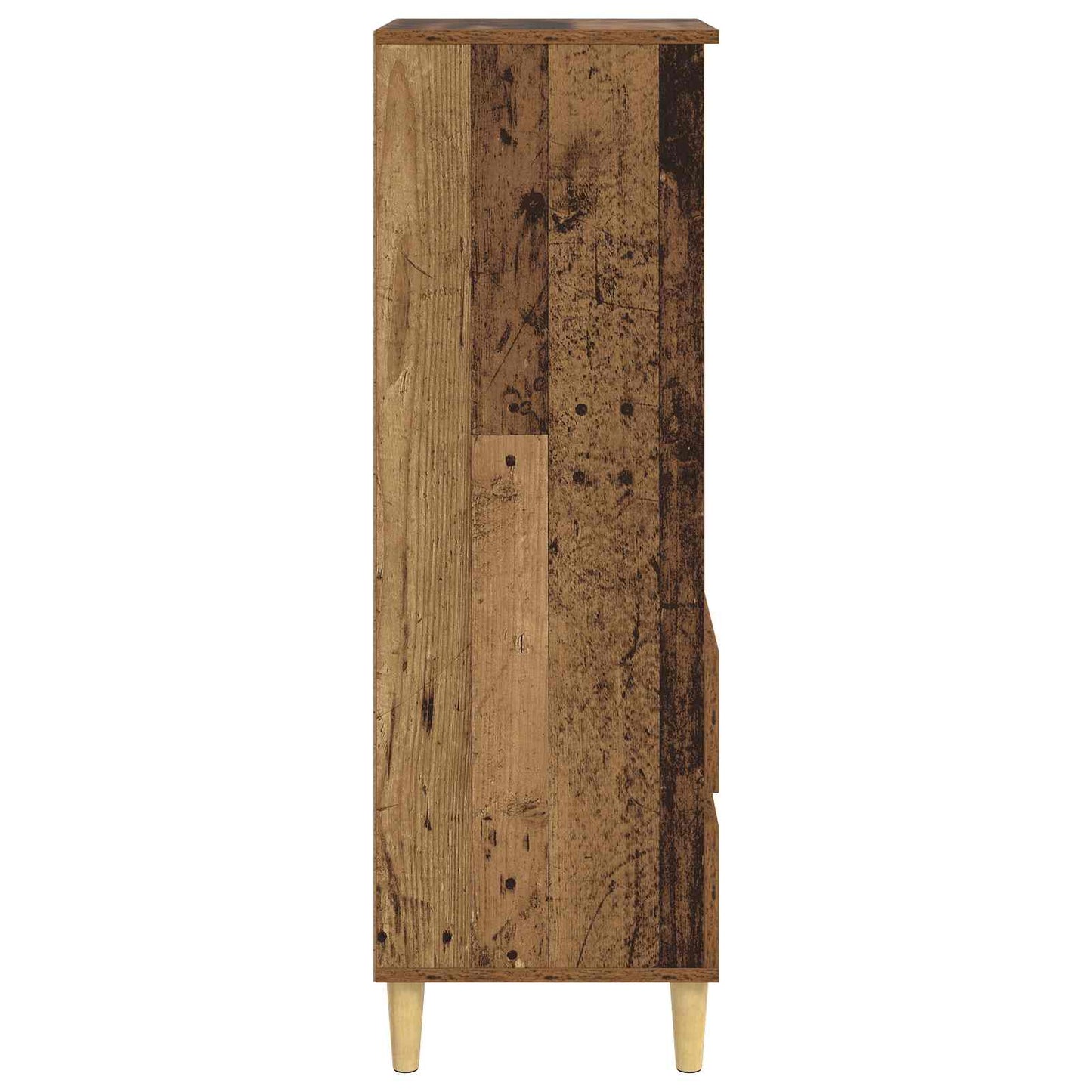 vidaXL Highboard Παλαιωμένο ξύλο 40 x 36 x 110 εκ. Επεξεργασμένο Ξύλο