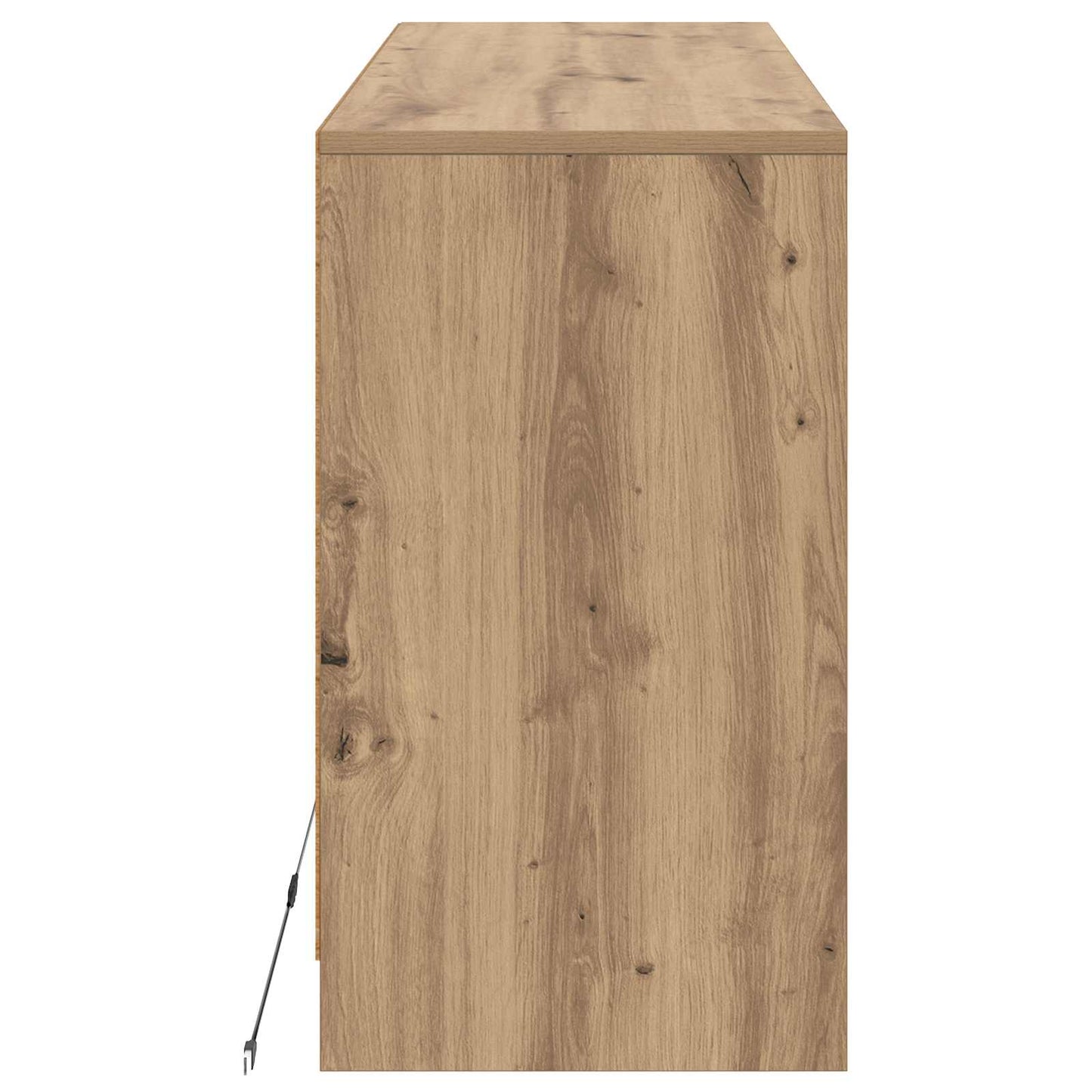 vidaXL Ντουλάπι TV 91 x 34 x 61 εκ. Artisan Δρυς Επεξεργασμένο Ξύλο