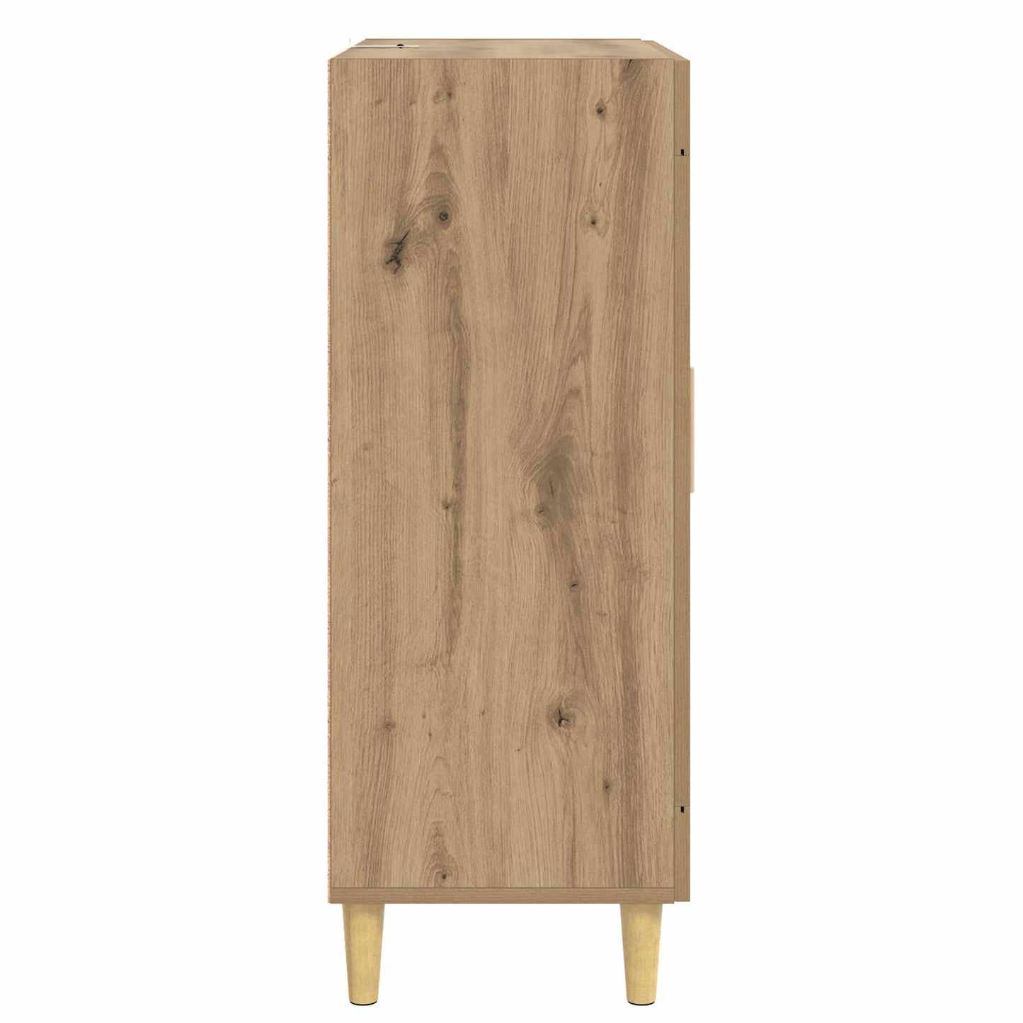 vidaXL Πλαϊνό γραφείο Artisan Δρυς 69,5 x 34 x 90 εκ.