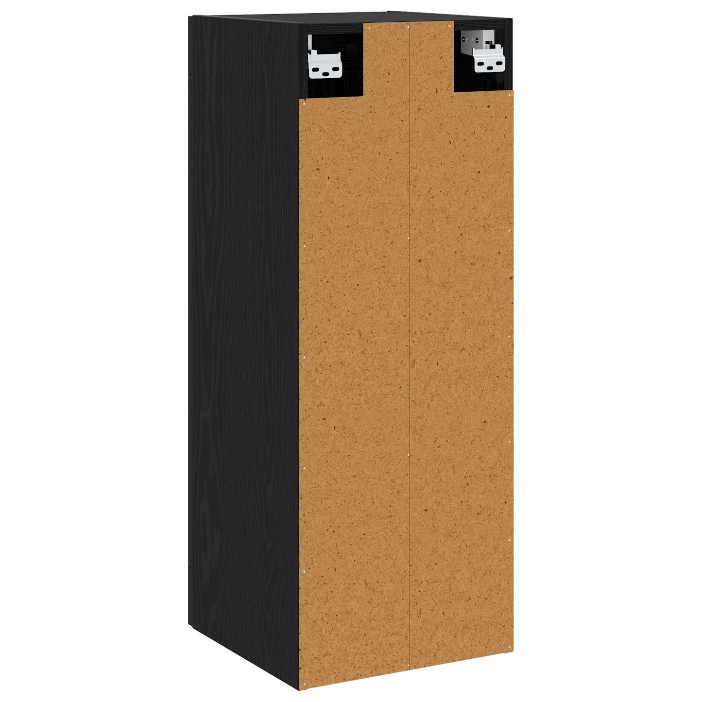 vidaXL Ντουλάπα Τοίχου Μαύρη Δρυς 34,5 x 34 x 90 εκ.