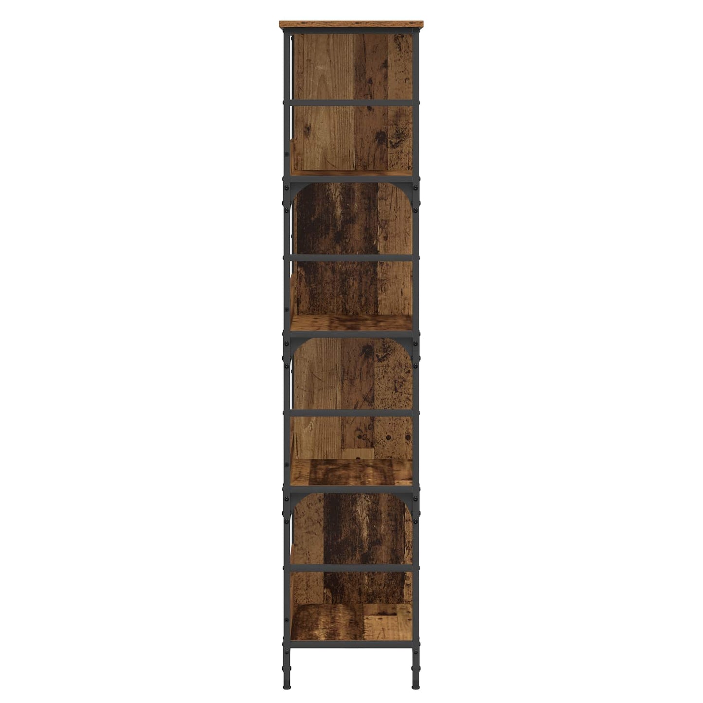 vidaXL Ράφι Βιβλίων 4 επιπέδων 78,5 x 33 x 153 εκ. μέταλλο PB
