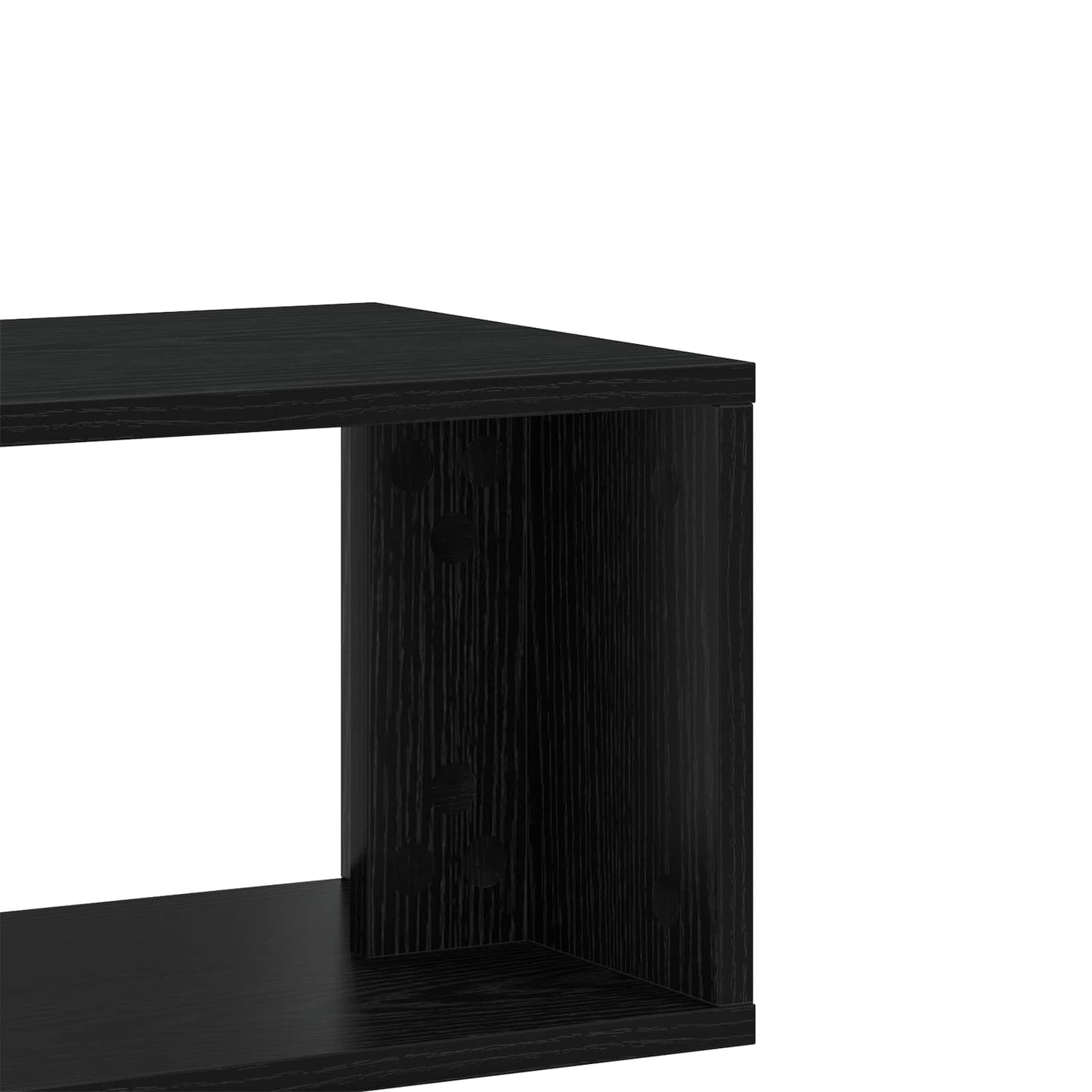 vidaXL Ντουλάπι TV 100 x 30 x 50 cm Μαύρη Δρυς Επεξεργασμένο Ξύλο