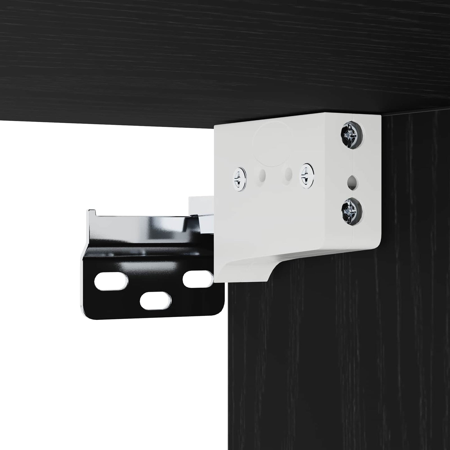 vidaXL Ντουλάπα Τοίχου Μαύρη Δρυς 45 x 42,5 x 40 εκ Επεξεργασμένο Ξύλο