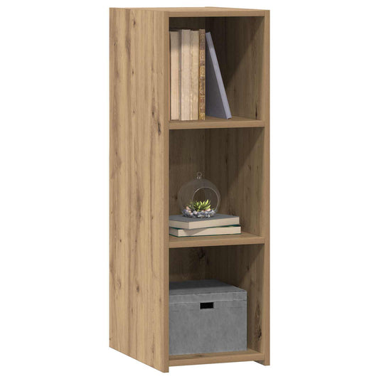 vidaXL Πλαϊνό γραφείο Artisan Δρυς 30 x 41 x 93 εκ Επεξεργασμένο Ξύλο