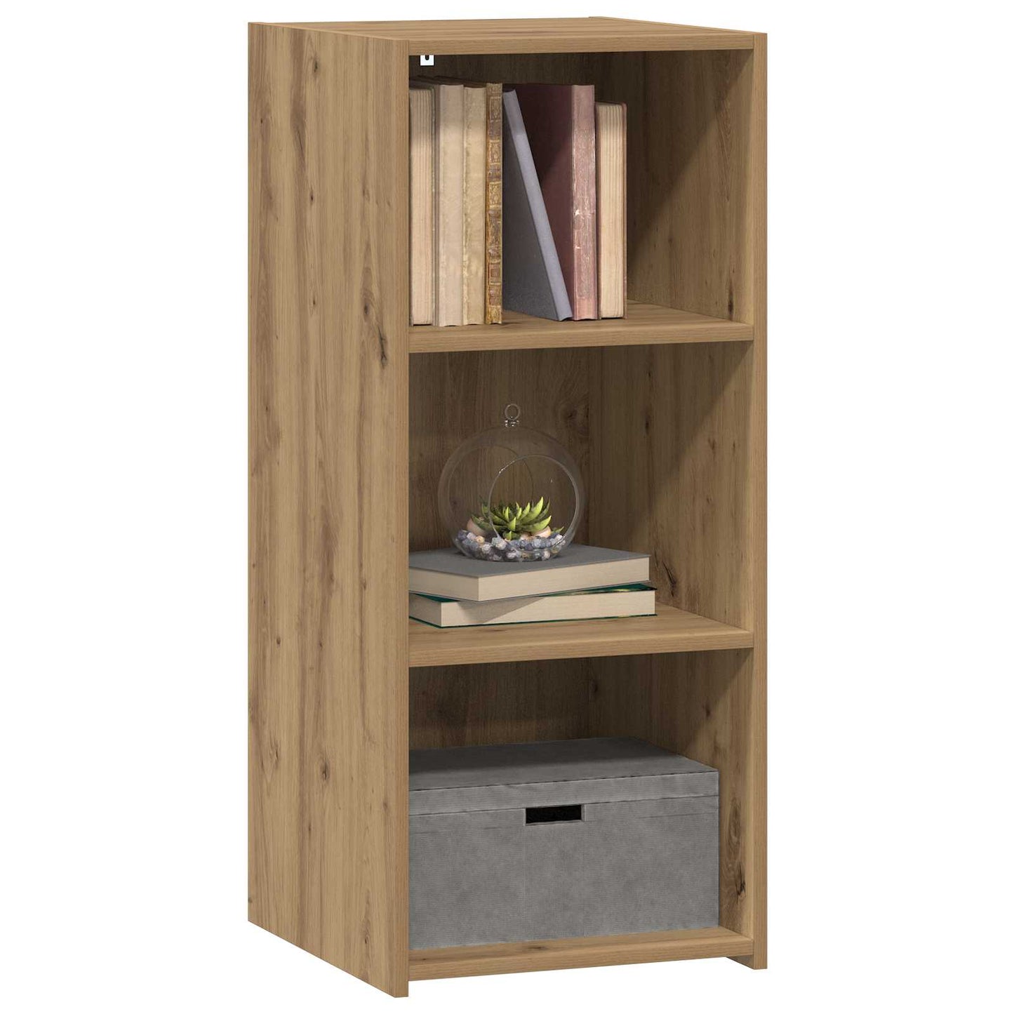 vidaXL Πλαϊνό γραφείο Artisan Δρυς 40 x 41 x 93 εκ Επεξεργασμένο Ξύλο