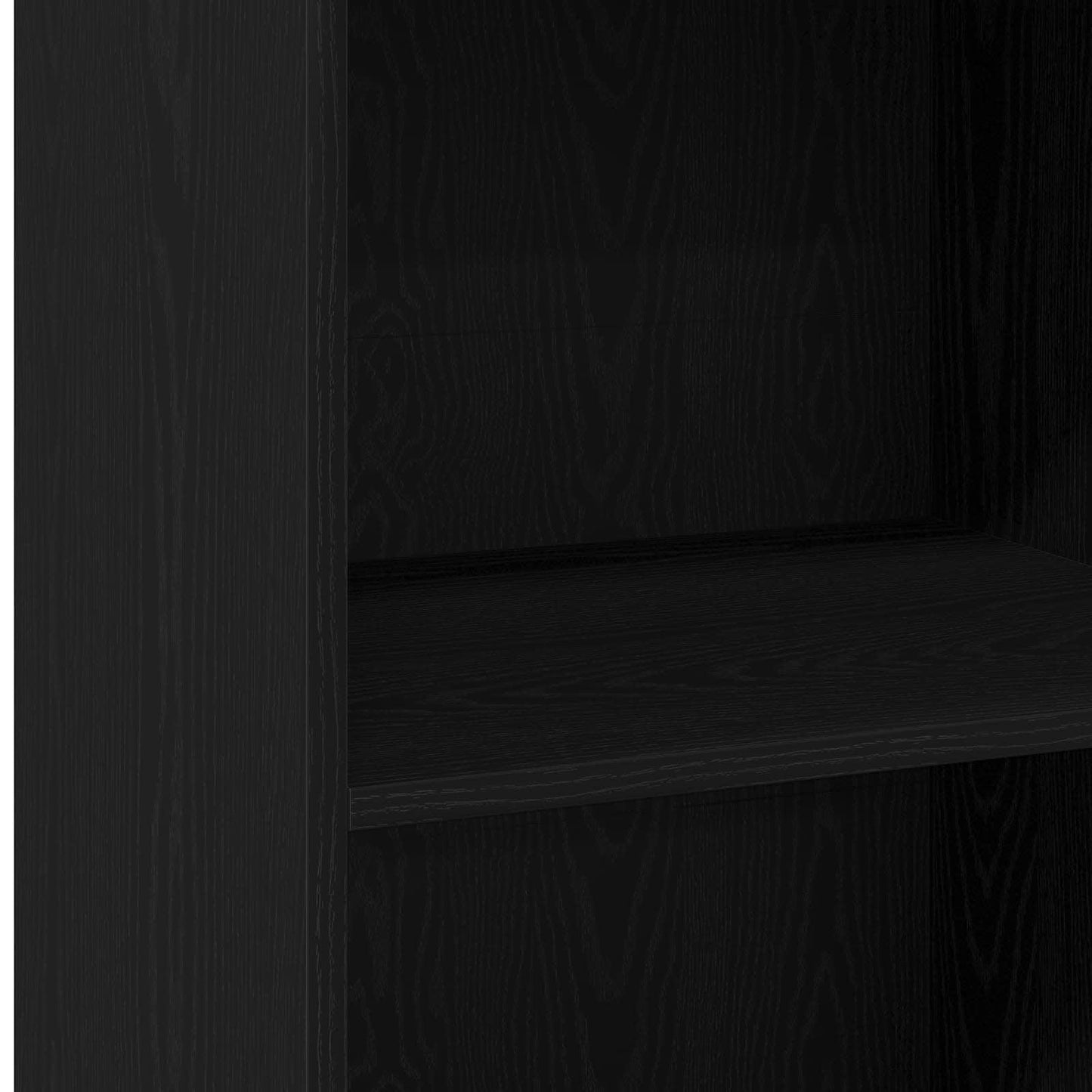 vidaXL Πλαϊνό γραφείο Μαύρη Δρυς 50 x 41 x 93 εκ. Επεξεργασμένο Ξύλο