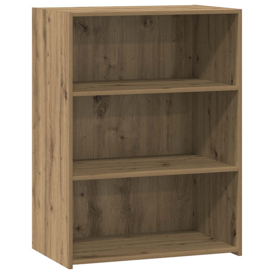 vidaXL Πλαϊνό γραφείο Artisan Δρυς 70 x 41 x 93 εκ Επεξεργασμένο Ξύλο