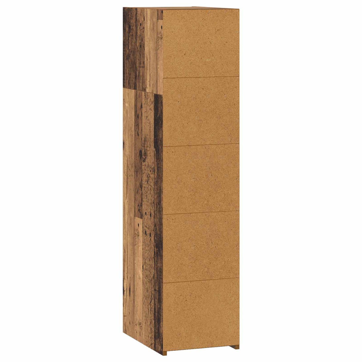 vidaXL Highboard Παλαιωμένο ξύλο 30 x 41 x 124 εκ. Επεξεργασμένο Ξύλο