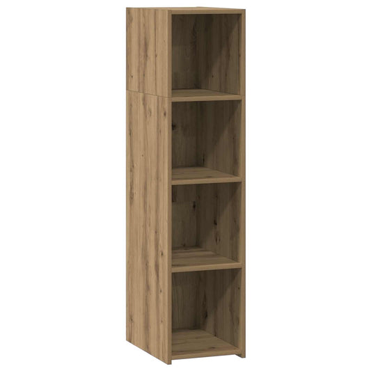 vidaXL Highboard Artisan Δρυς 30 x 41 x 124 εκ. Επεξεργασμένο Ξύλο