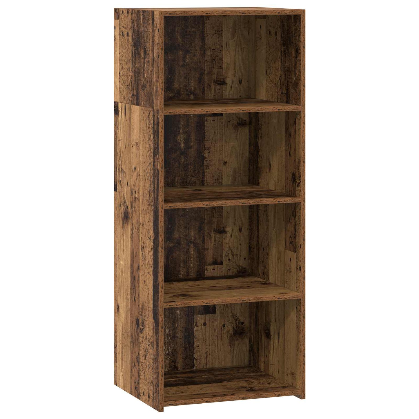 vidaXL Highboard Παλαιωμένο ξύλο 50 x 41 x 124 εκ. Επεξεργασμένο Ξύλο