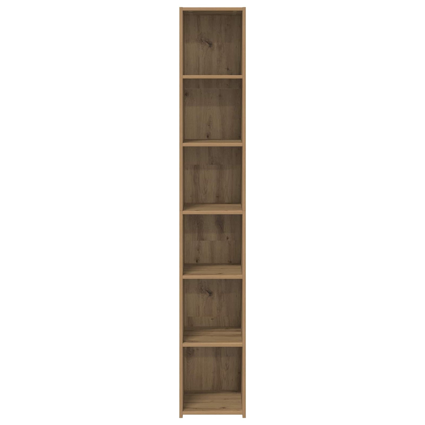 vidaXL Highboard Artisan Δρυς 30 x 41 x 185 εκ. Επεξεργασμένο Ξύλο