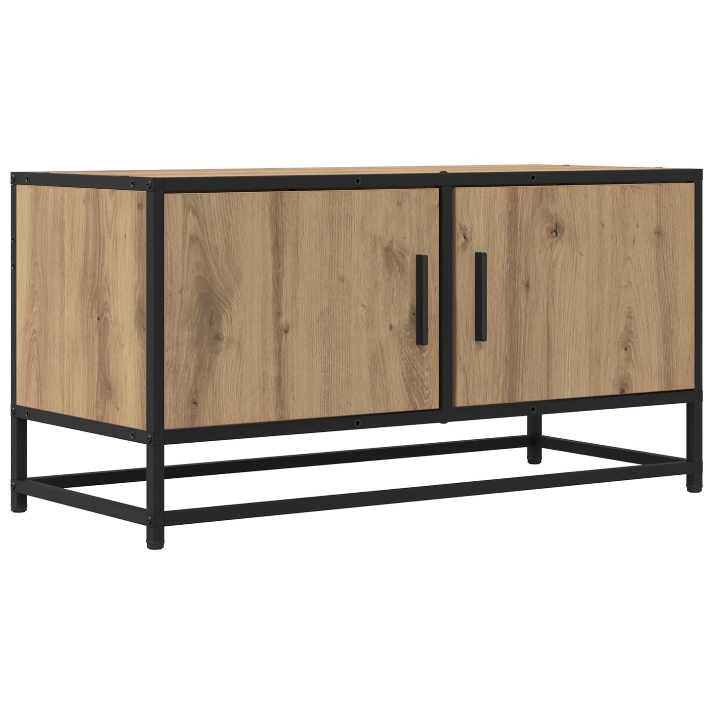 vidaXL Ντουλάπι TV 80 x 34,5 x 40 εκ Artisan Δρυς Επεξεργασμένο Ξύλο