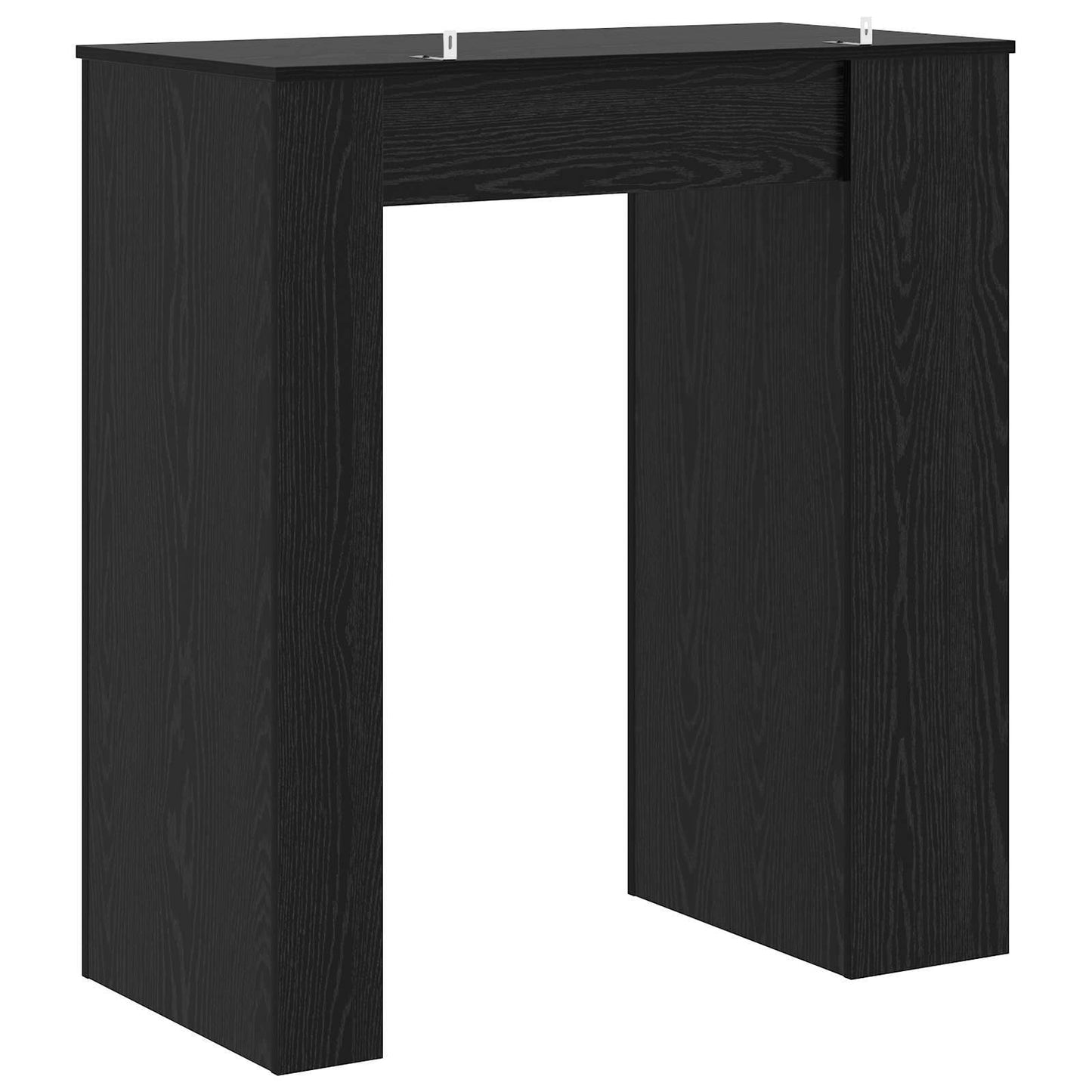 vidaXL Τραπέζι μπαρ 95 x 47 x 103,5 εκ Επεξεργασμένο Ξύλο Μαύρη Δρυς
