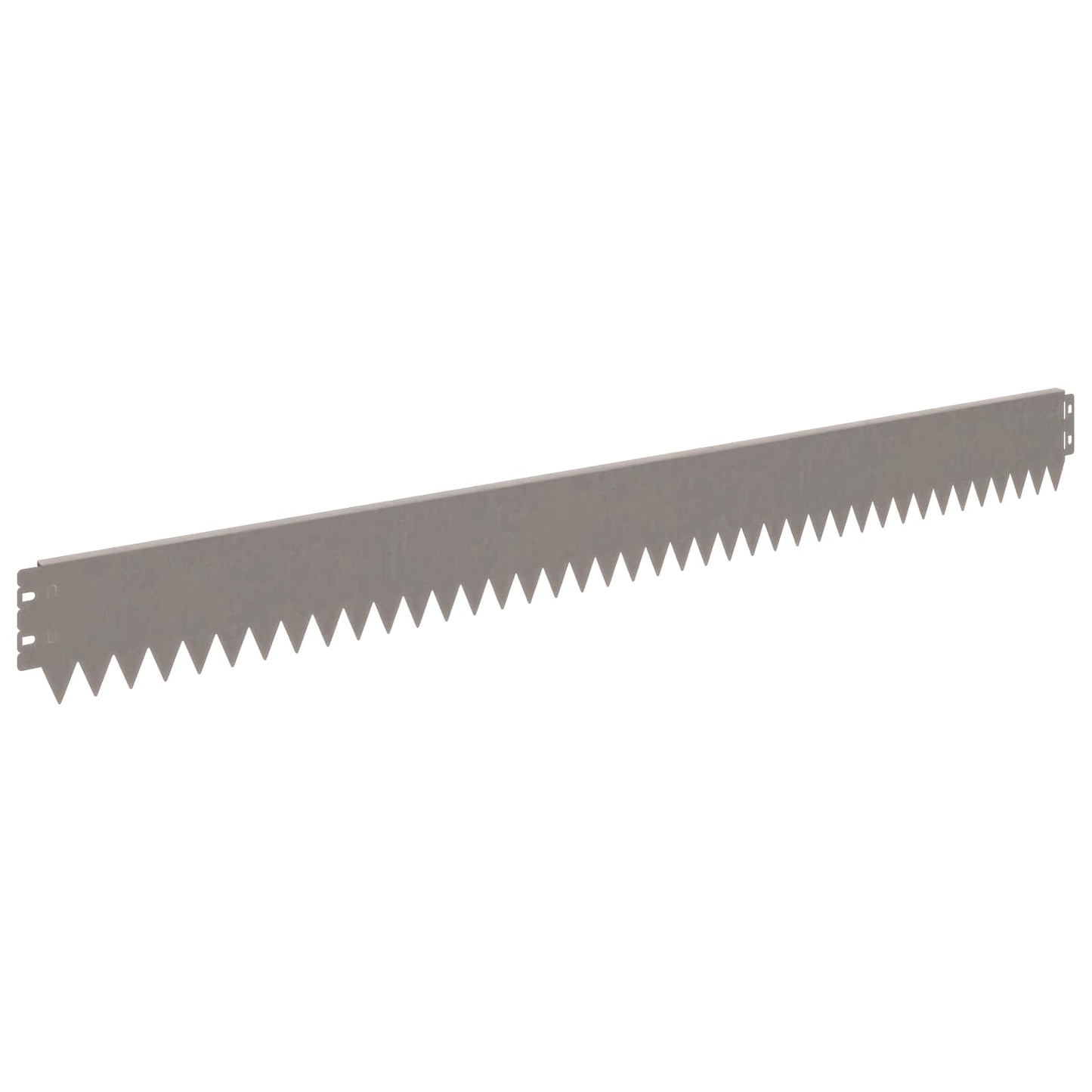 vidaXL Περίγραμμα γκαζόν 50 τμχ. 103 x 10 εκ Ατσάλι Σκ rusty