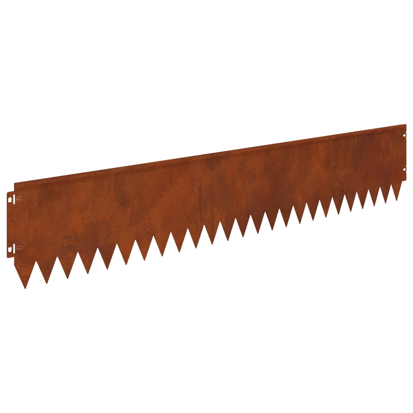 vidaXL Περίγραμμα γκαζόν 30 τμχ. 103 x 20 εκ Ατσάλι Σκ rusty