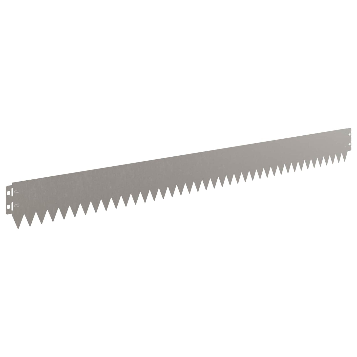 vidaXL Περίγραμμα γκαζόν 50 τμχ. 103 x 10 εκ Ατσάλι Σκ rusty