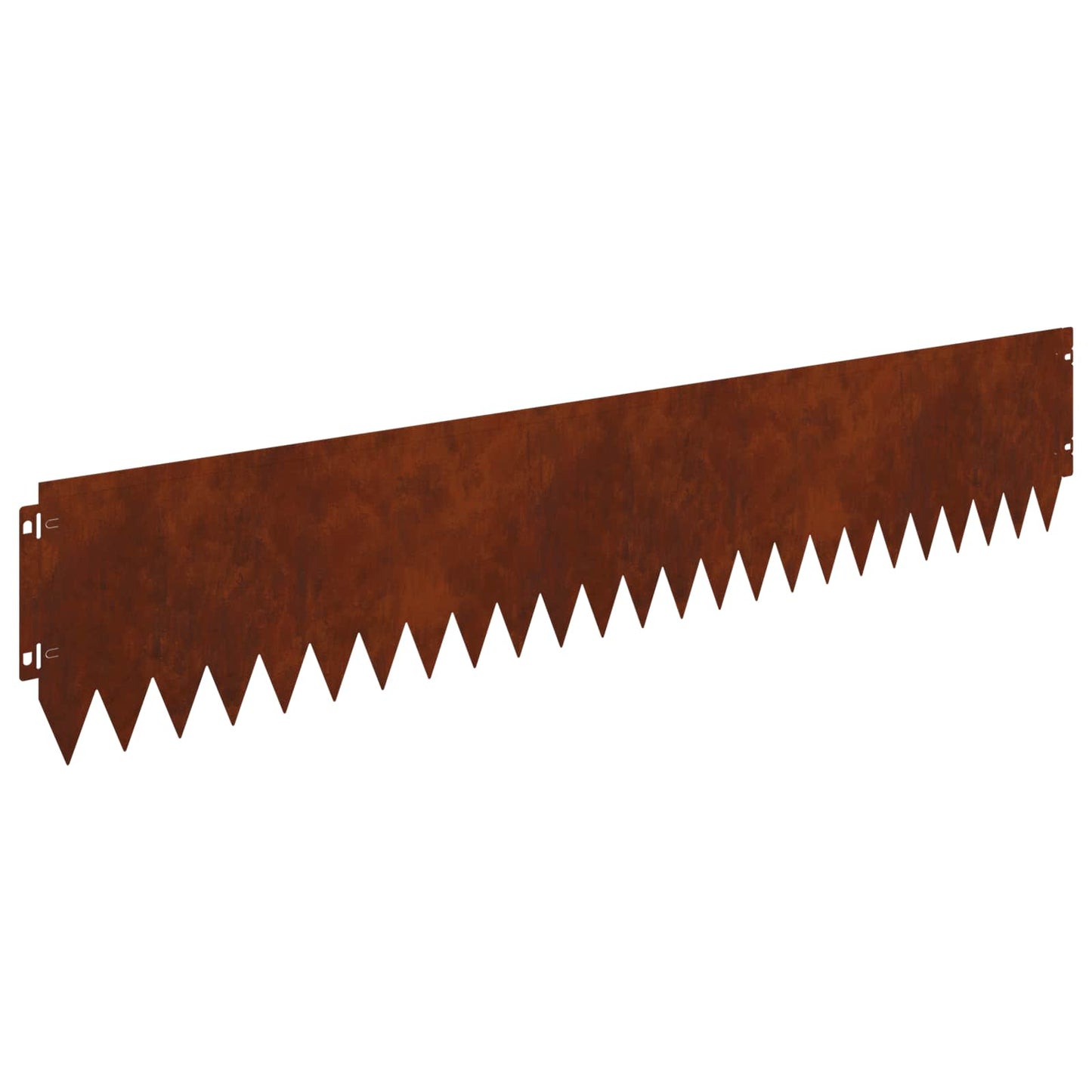 vidaXL Περίγραμμα γκαζόν 20 τμχ. 103 x 20 εκ Ατσάλι Σκ rusty