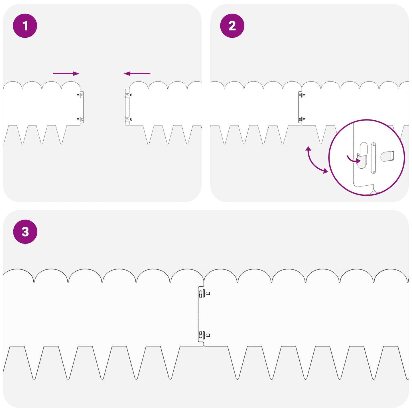 vidaXL Περίγραμμα γκαζόν 10 τμχ. 103 x 25 εκ Ατσάλι Λαδί