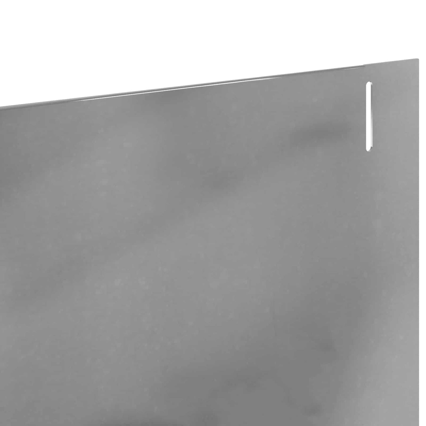 vidaXL Περίγραμμα γκαζόν 10 τμχ. 102 x 10 x 4 εκ. Ατσάλι Ασημί