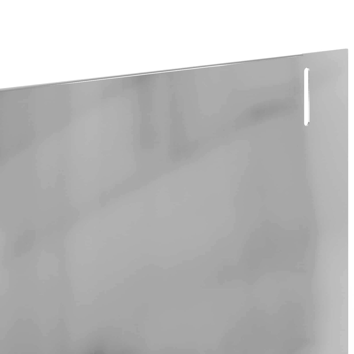 vidaXL Περίγραμμα γκαζόν 30 τμχ. 102 x 10 x 4 εκ. Ατσάλι Ασημί