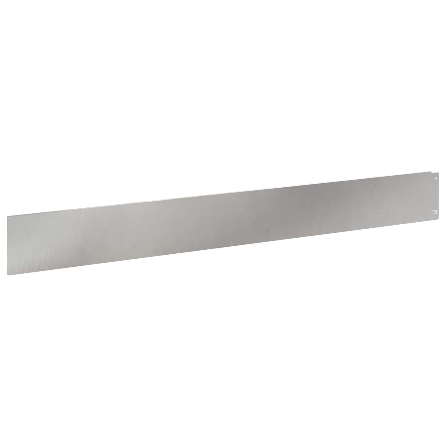 vidaXL Περίγραμμα γκαζόν 50 τμχ. 100 x 12 cm Ατσάλι Ασημί