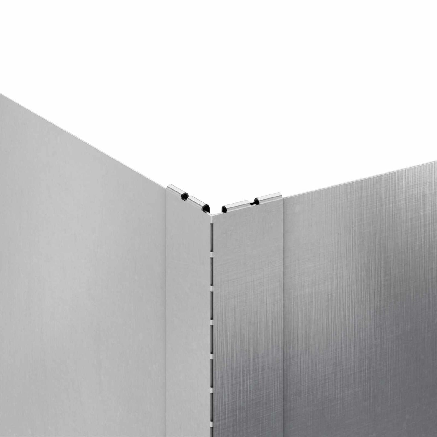 vidaXL Περίγραμμα γκαζόν 60 x 60 x 20 εκ Ατσάλι Ασημί
