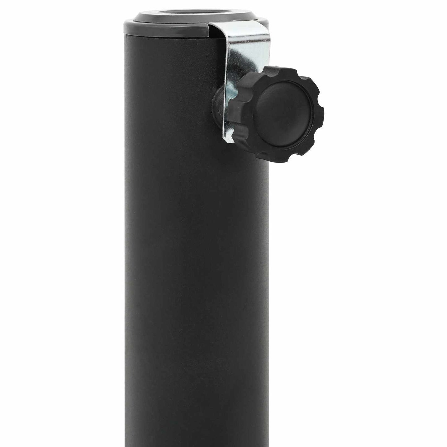 vidaXL Βάση ομπρέλας για πόλο 25–50 mm Μαύρο