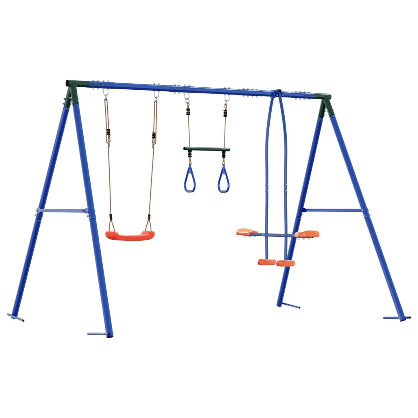 vidaXL Σετ Κούνιας Εξωτερικού Χώρου Πολύχρωμο 263 x 185 x 185 εκ.