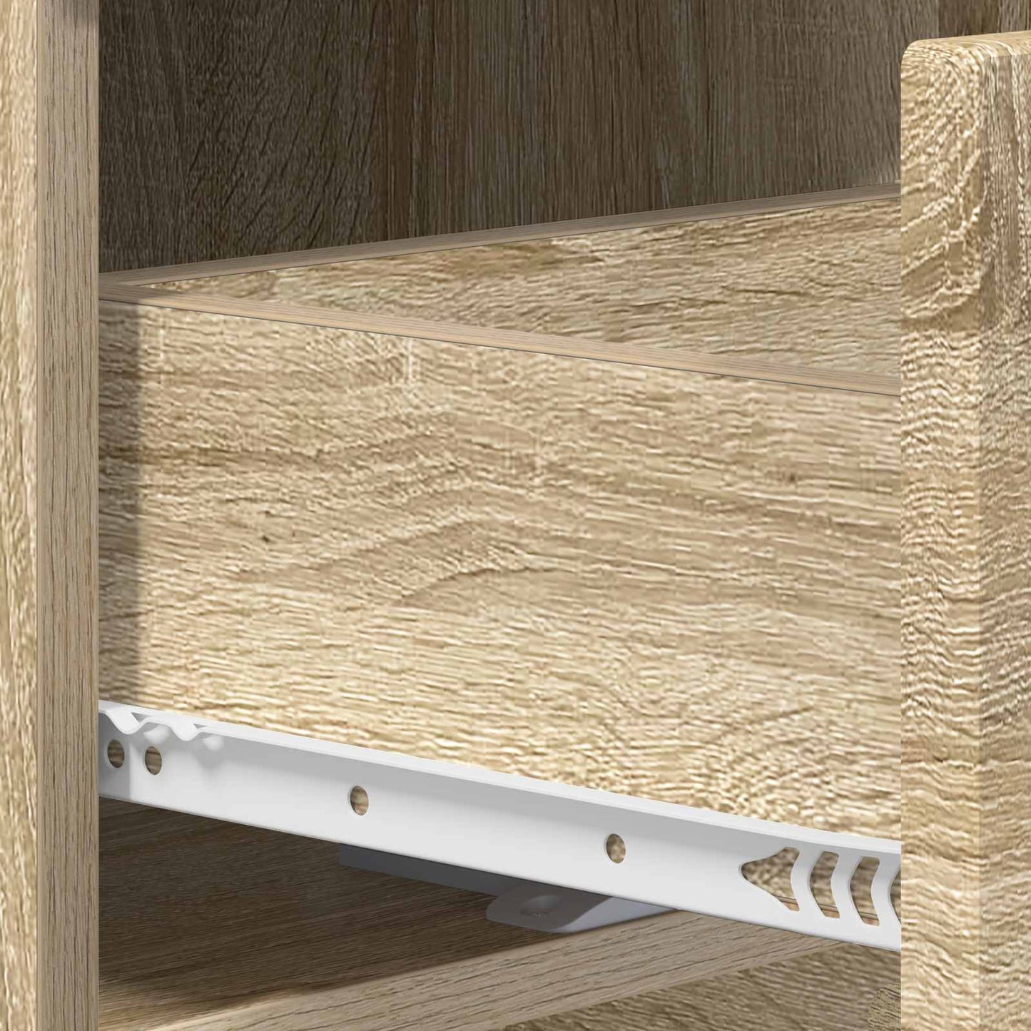vidaXL Κομοδίνο 2 τεμ. Sonoma Δρυς 33,5 x 34,5 x 50 εκ