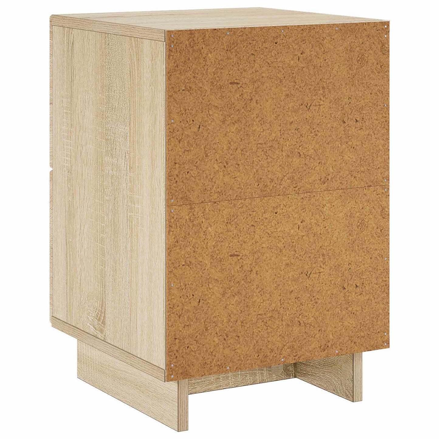 vidaXL Κομοδίνο 2 τεμ. Sonoma Δρυς 33,5 x 34,5 x 50 εκ