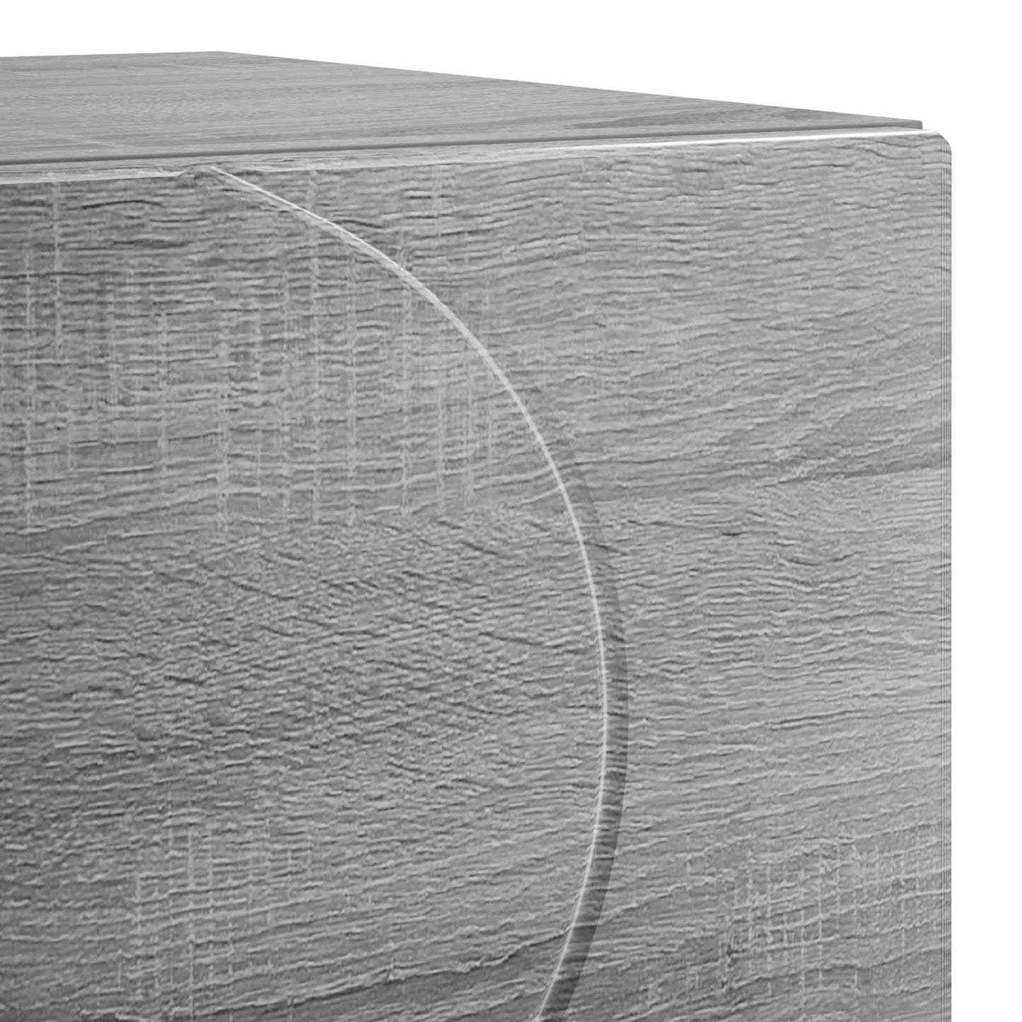 vidaXL Κομοδίνο 2 τεμ. Γκρι Sonoma 33,5 x 34,5 x 50 εκ