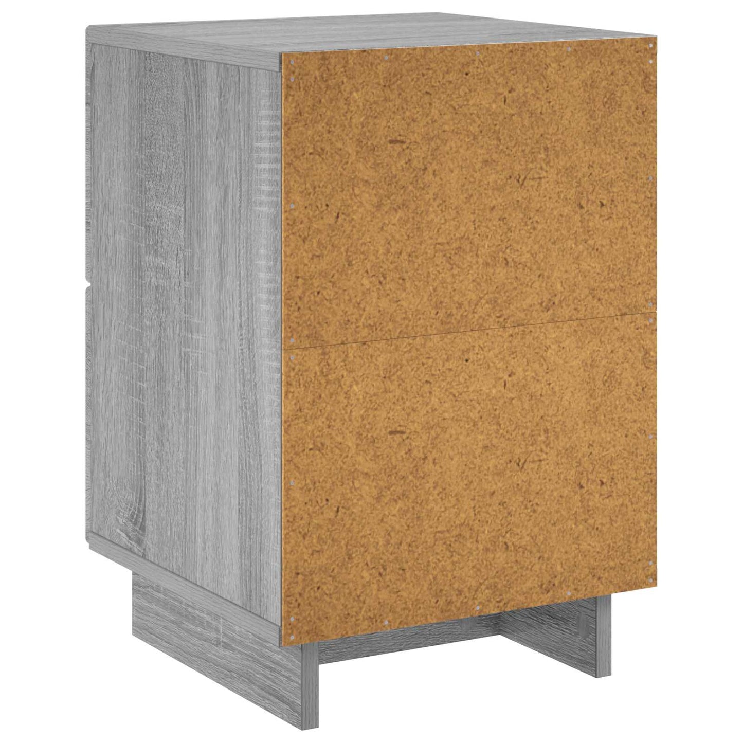 vidaXL Κομοδίνο 2 τεμ. Γκρι Sonoma 33,5 x 34,5 x 50 εκ