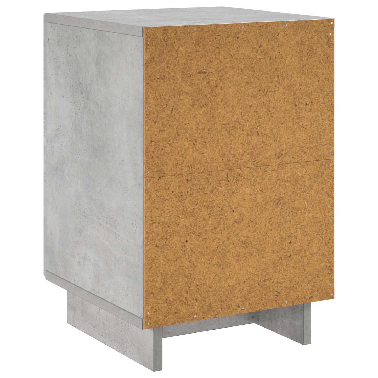 vidaXL Κομοδίνο 2 pcs Γκρι Σκυροδέματος 33,5 x 34,5 x 50 εκ