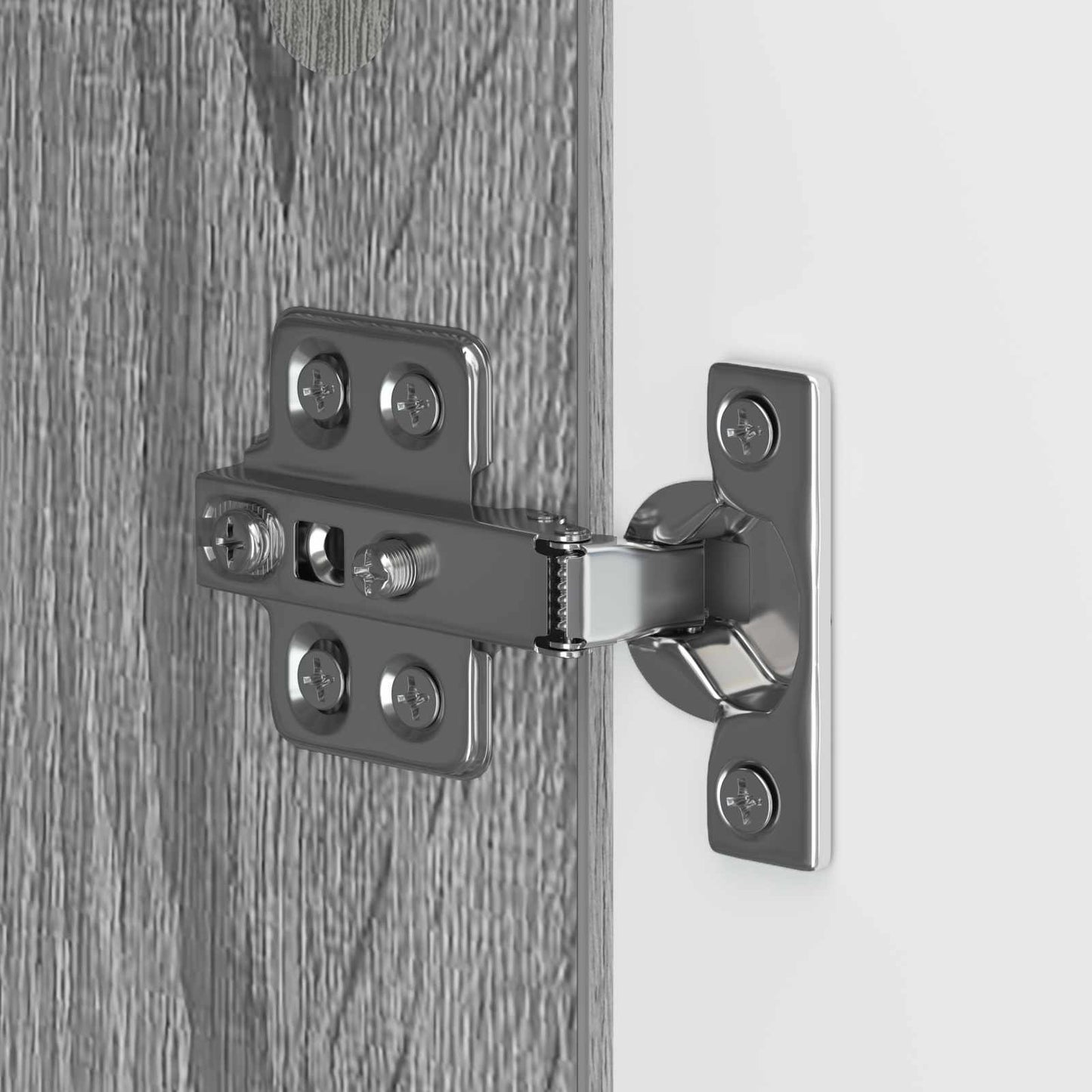 vidaXL Κομοδίνο Γκρι Sonoma 33,5 x 34,5 x 50 εκ Επεξεργασμένο Ξύλο