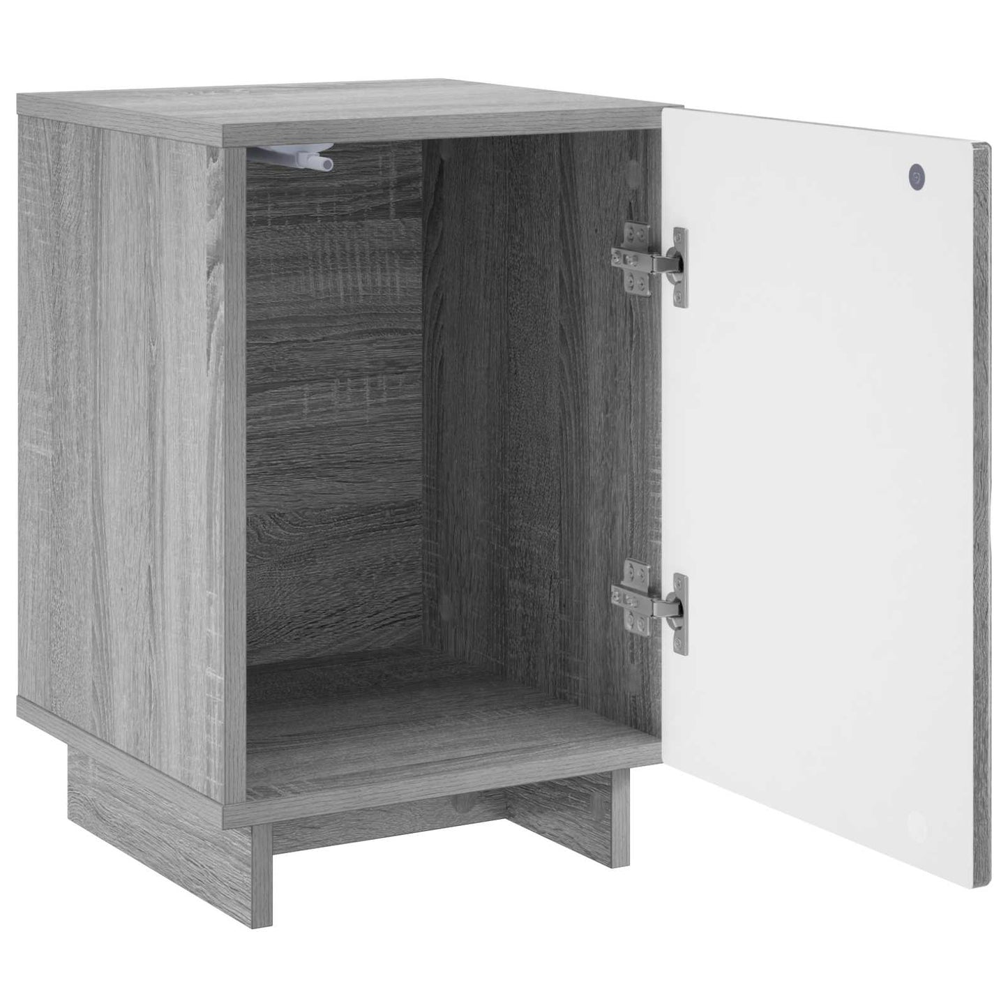 vidaXL Κομοδίνο Γκρι Sonoma 33,5 x 34,5 x 50 εκ Επεξεργασμένο Ξύλο