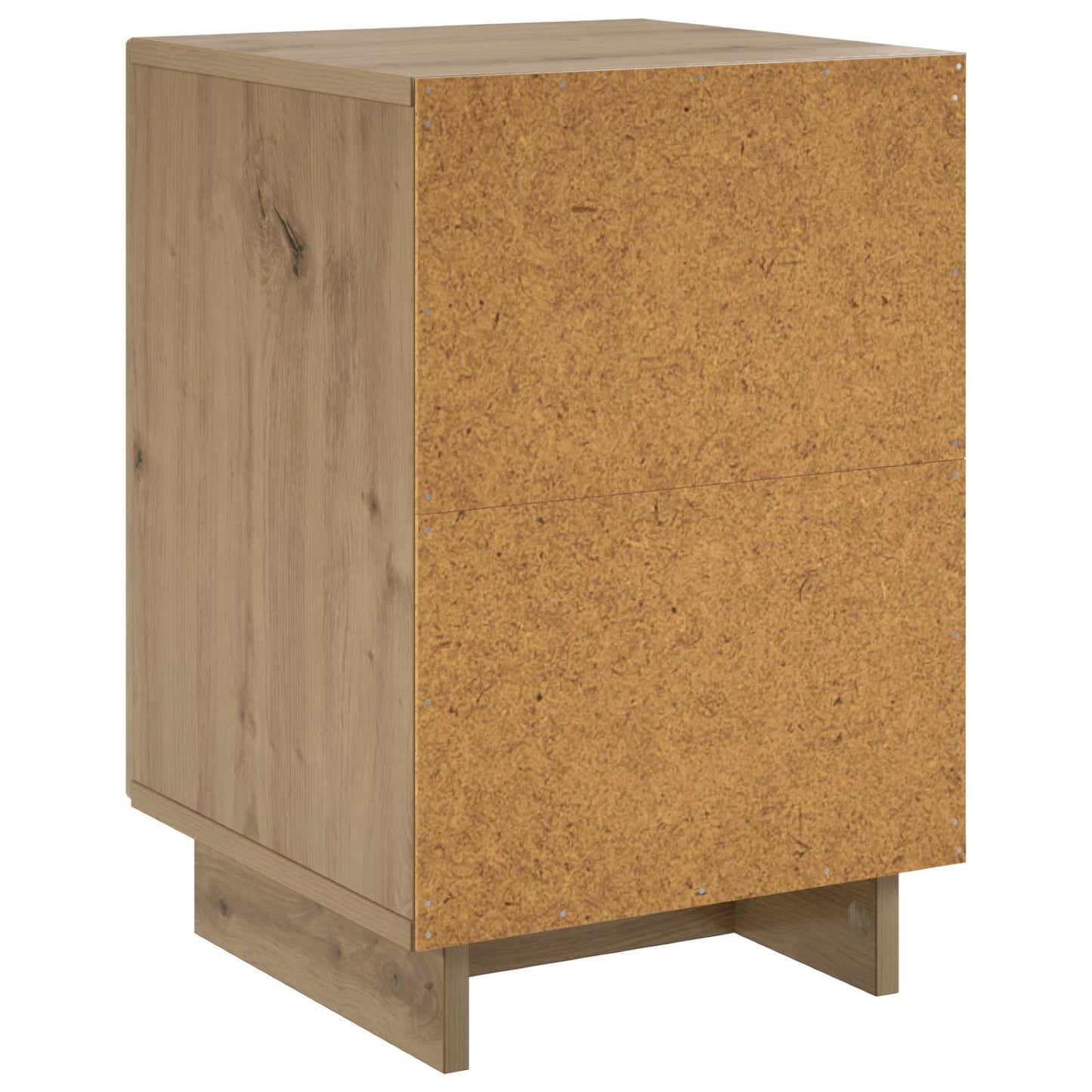 vidaXL Κομοδίνο Artisan Δρυς 33,5 x 34,5 x 50 εκ Επεξεργασμένο Ξύλο