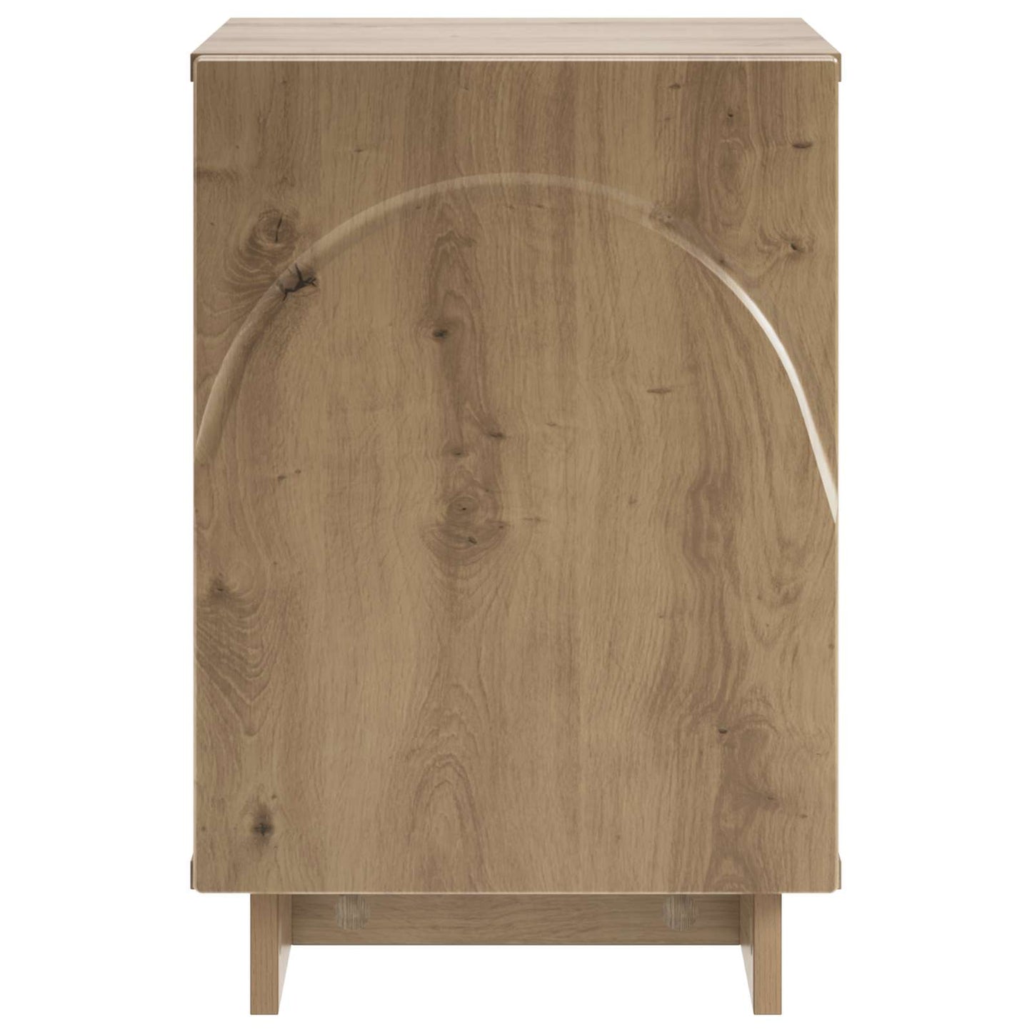 vidaXL Κομοδίνο Artisan Δρυς 33,5 x 34,5 x 50 εκ Επεξεργασμένο Ξύλο