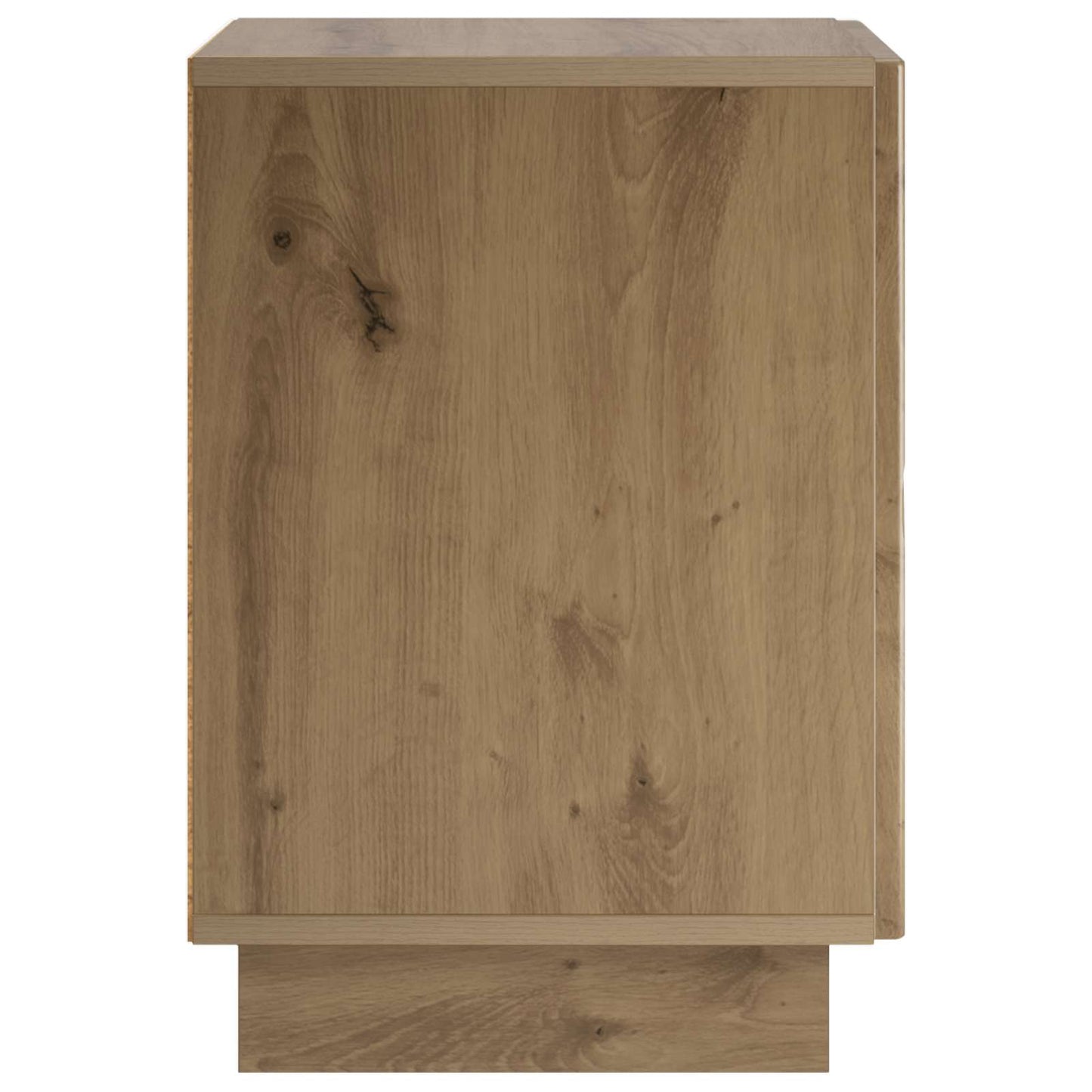 vidaXL Κομοδίνο Artisan Δρυς 33,5 x 34,5 x 50 εκ Επεξεργασμένο Ξύλο