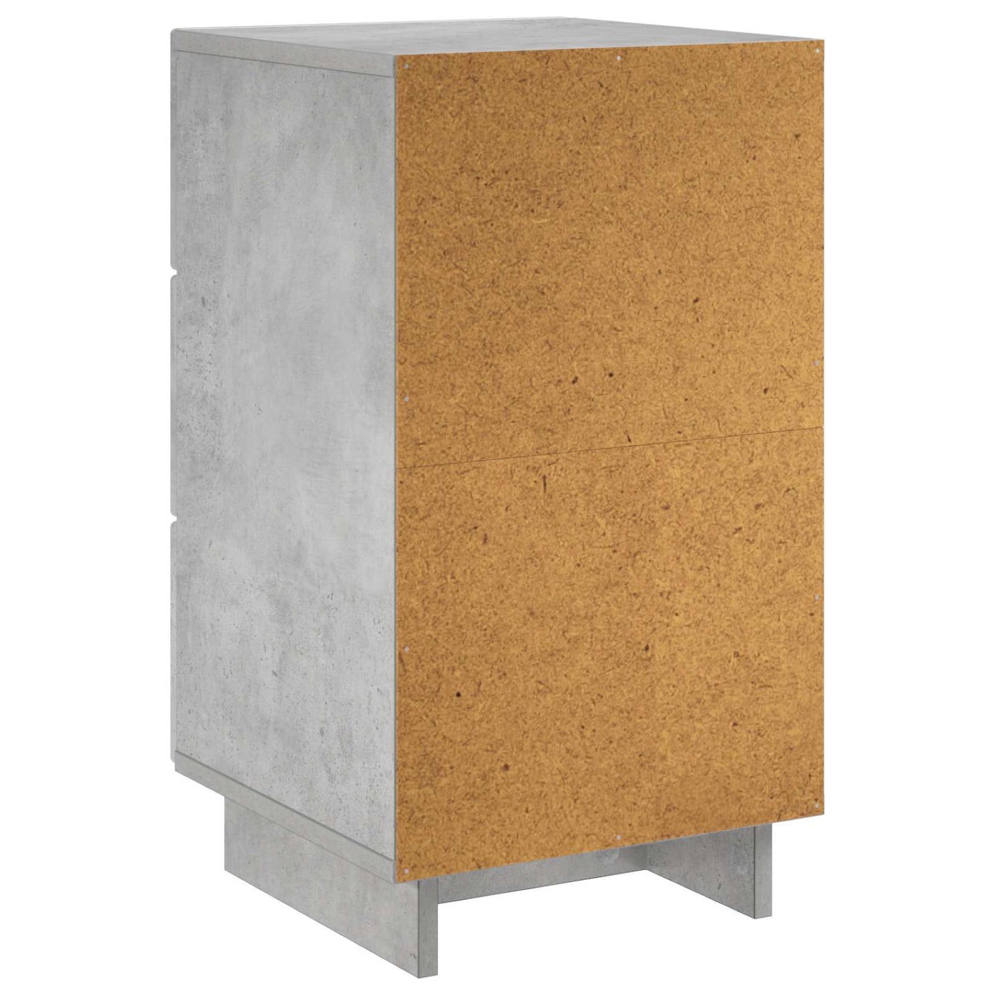 vidaXL Κομοδίνο 2 τεμ. Γκρι Σκυροδέματος 33,5 x 34,5 x 60 εκ.