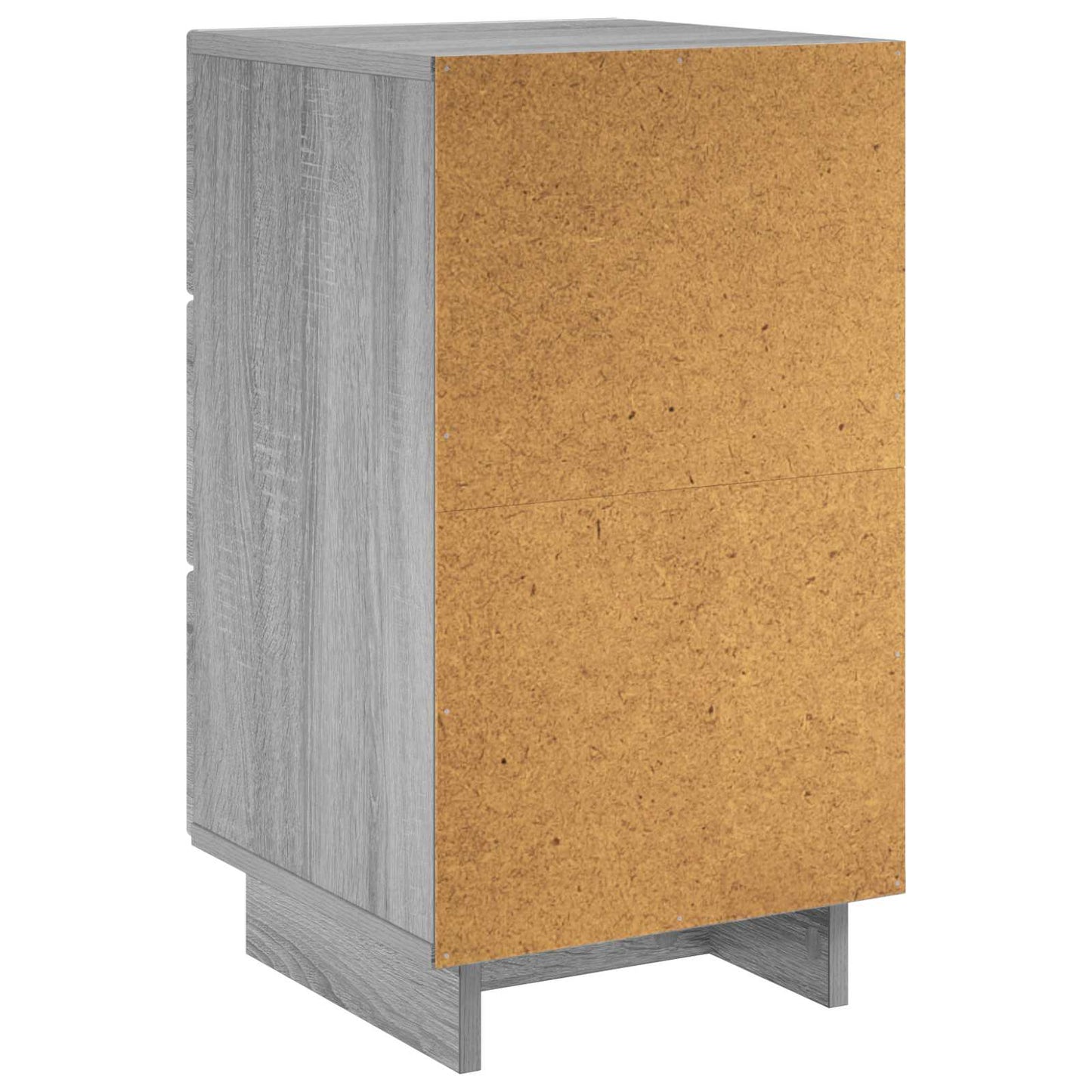 vidaXL Κομοδίνο 2 τεμ. Γκρι Sonoma 33,5 x 34,5 x 60 εκ.