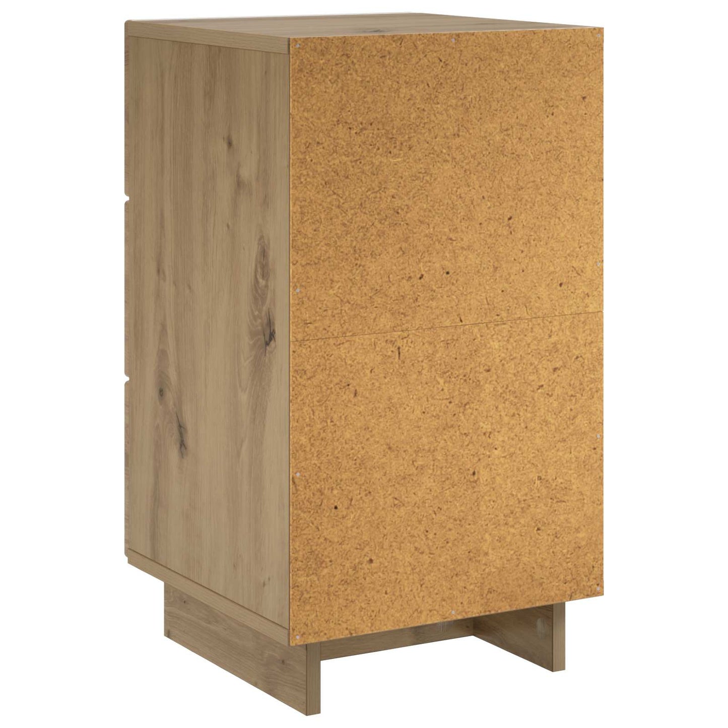 vidaXL Κομοδίνο Artisan Δρυς 33,5 x 34,5 x 60 εκ. Επεξεργασμένο Ξύλο