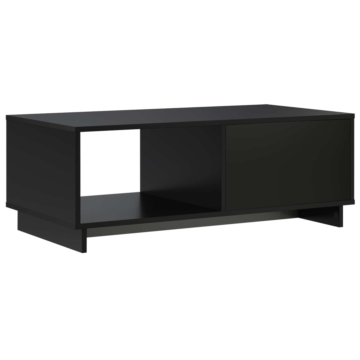 vidaXL Τραπεζάκι σαλονιού Μαύρο 95 x 50,5 x 35 εκ. Επεξεργασμένο Ξύλο
