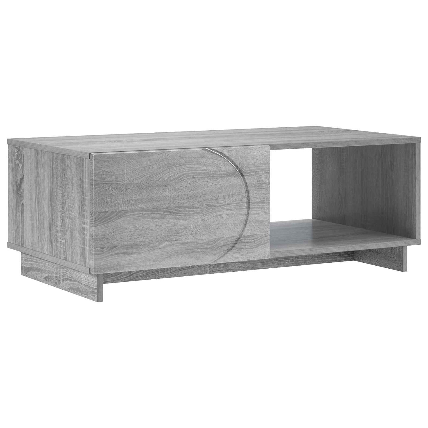 vidaXL Τραπεζάκι σαλονιού Γκρι Sonoma 95 x 50,5 x 35 εκ.