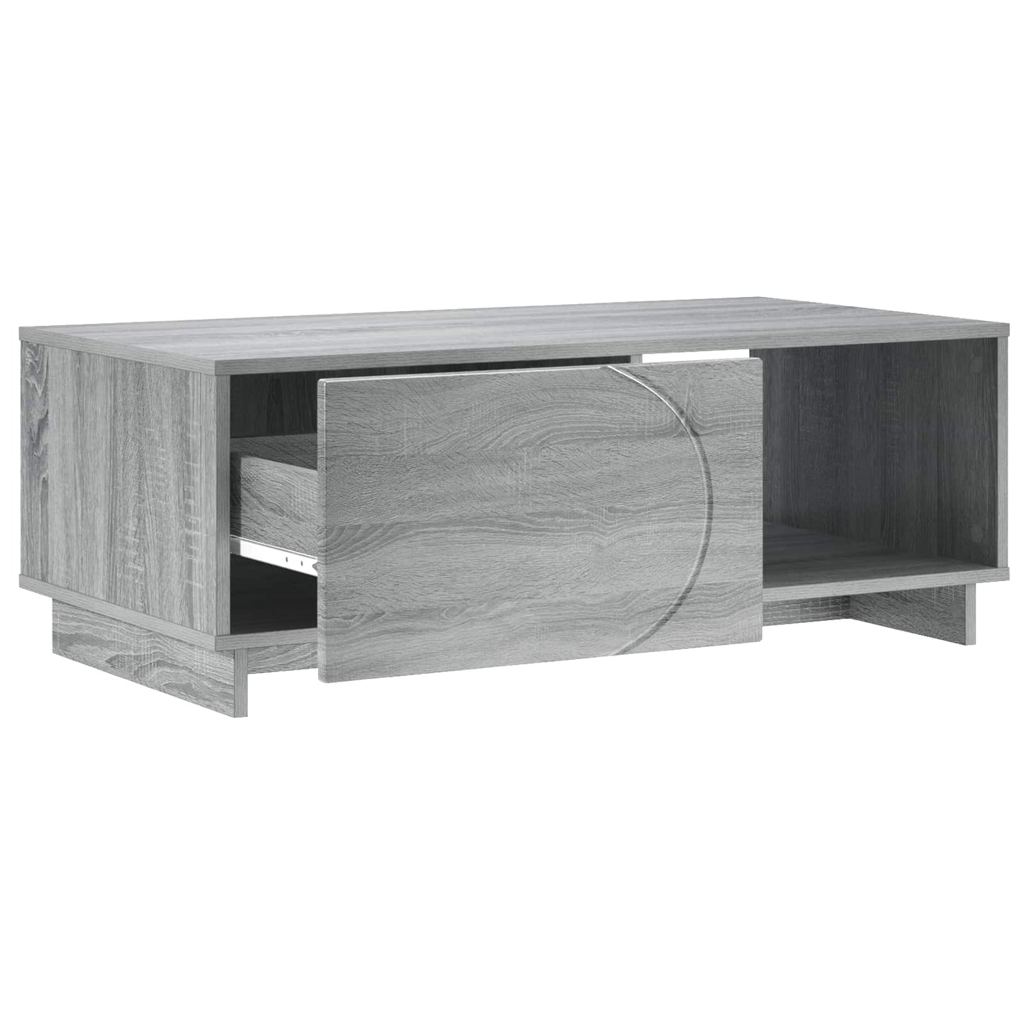 vidaXL Τραπεζάκι σαλονιού Γκρι Sonoma 95 x 50,5 x 35 εκ.