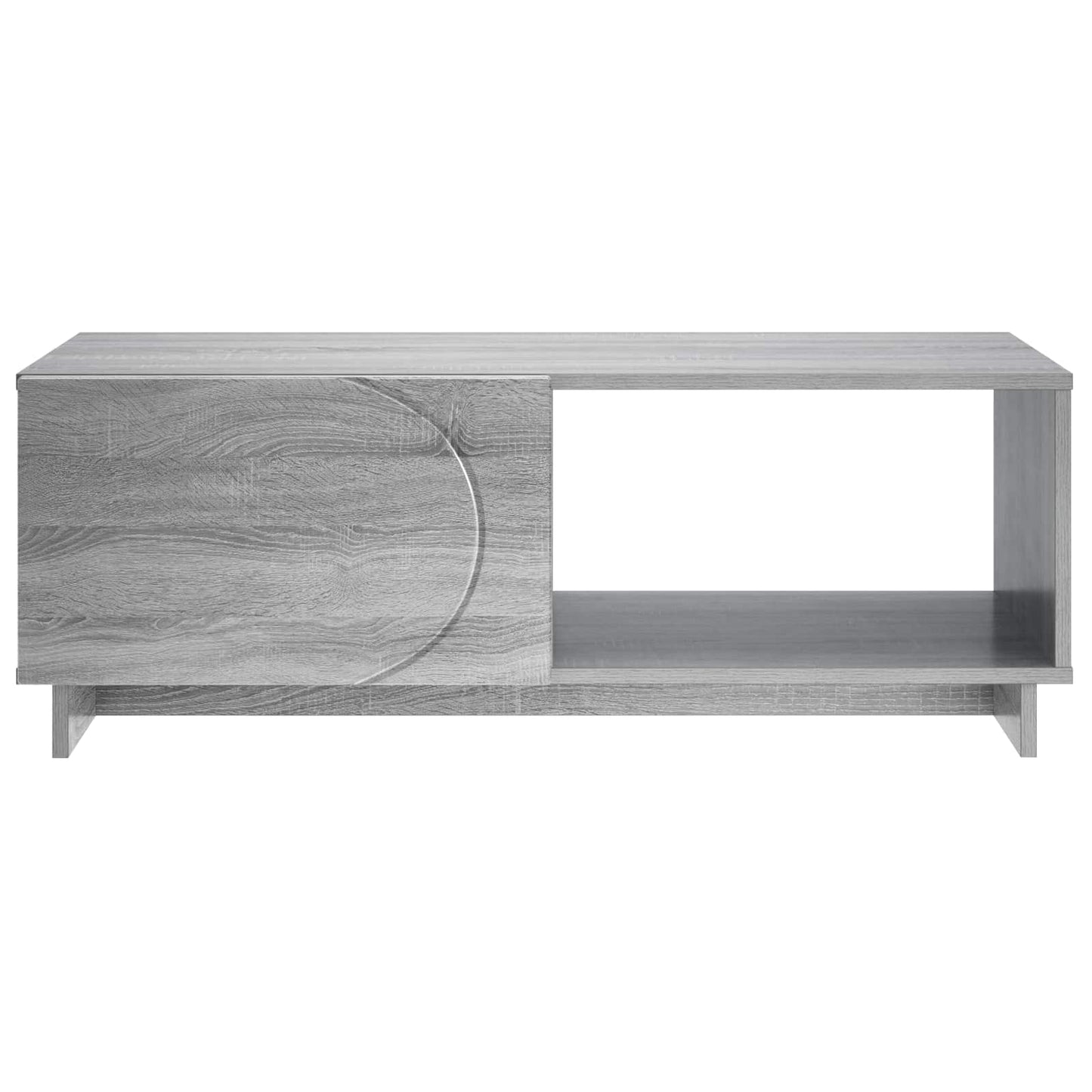 vidaXL Τραπεζάκι σαλονιού Γκρι Sonoma 95 x 50,5 x 35 εκ.