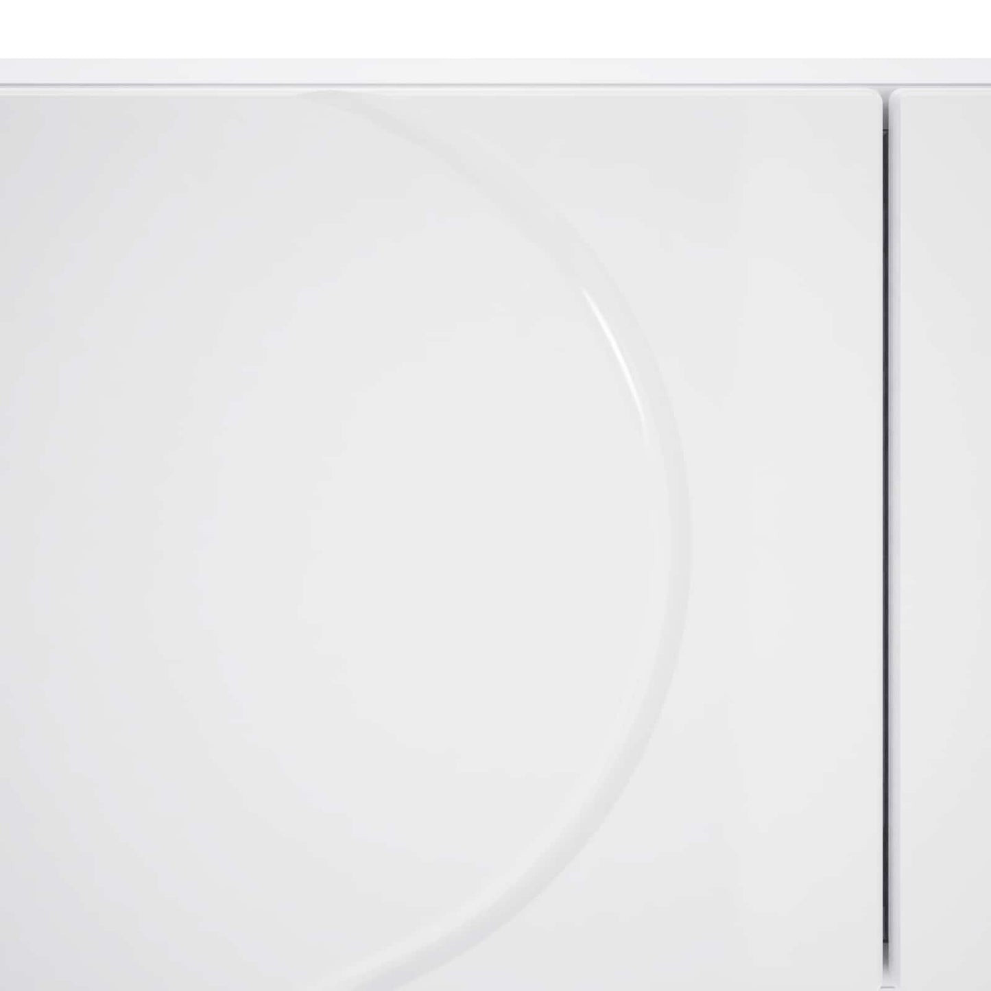 vidaXL Τραπεζάκι σαλονιού Γυαλιστερό Λευκό 102 x 50,5 x 35 εκ