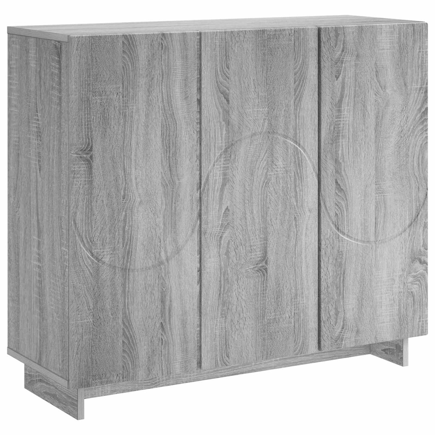 vidaXL Μπουφές Γκρι Sonoma 85.5 x 31 x 75 εκ. Τεχνητό ξύλο